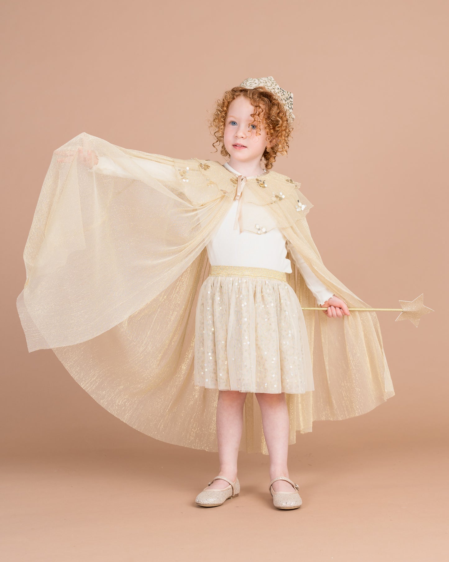Aurelia Frill Neck Cape