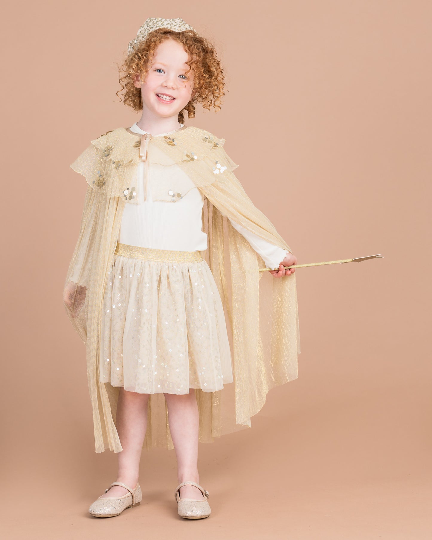 Aurelia Frill Neck Cape