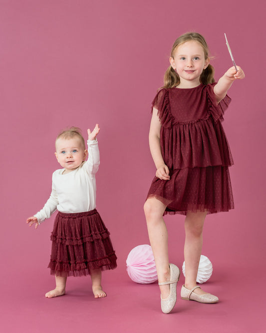 Poppy Ruffle Tutu Skirt - 6-24 months
