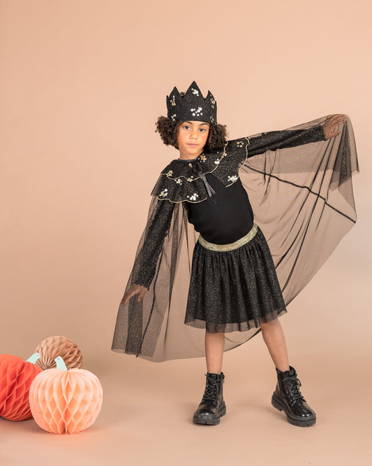 Luna Frill Neck Cape