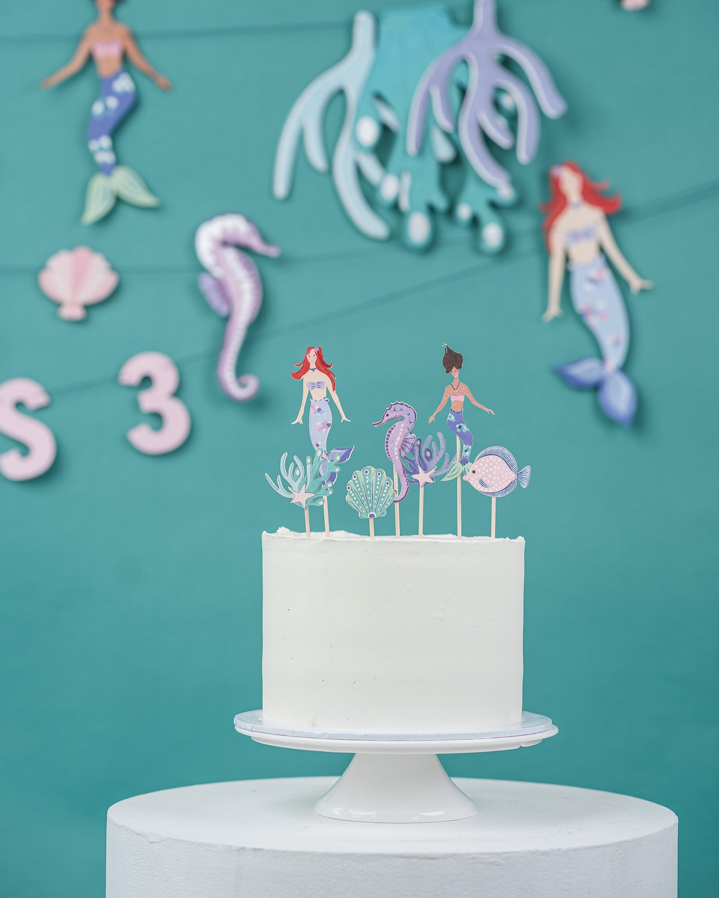 Mermaid Cake Toppers