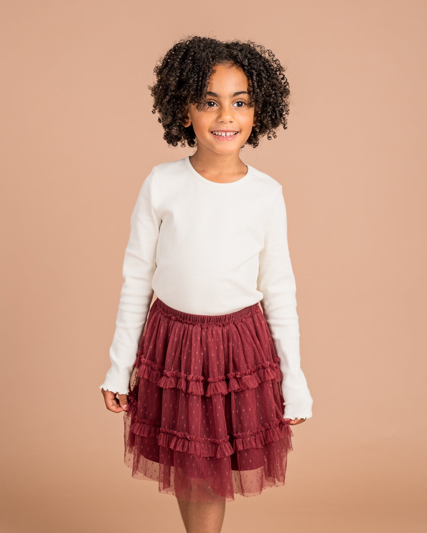 Poppy Ruffle Tutu Skirt
