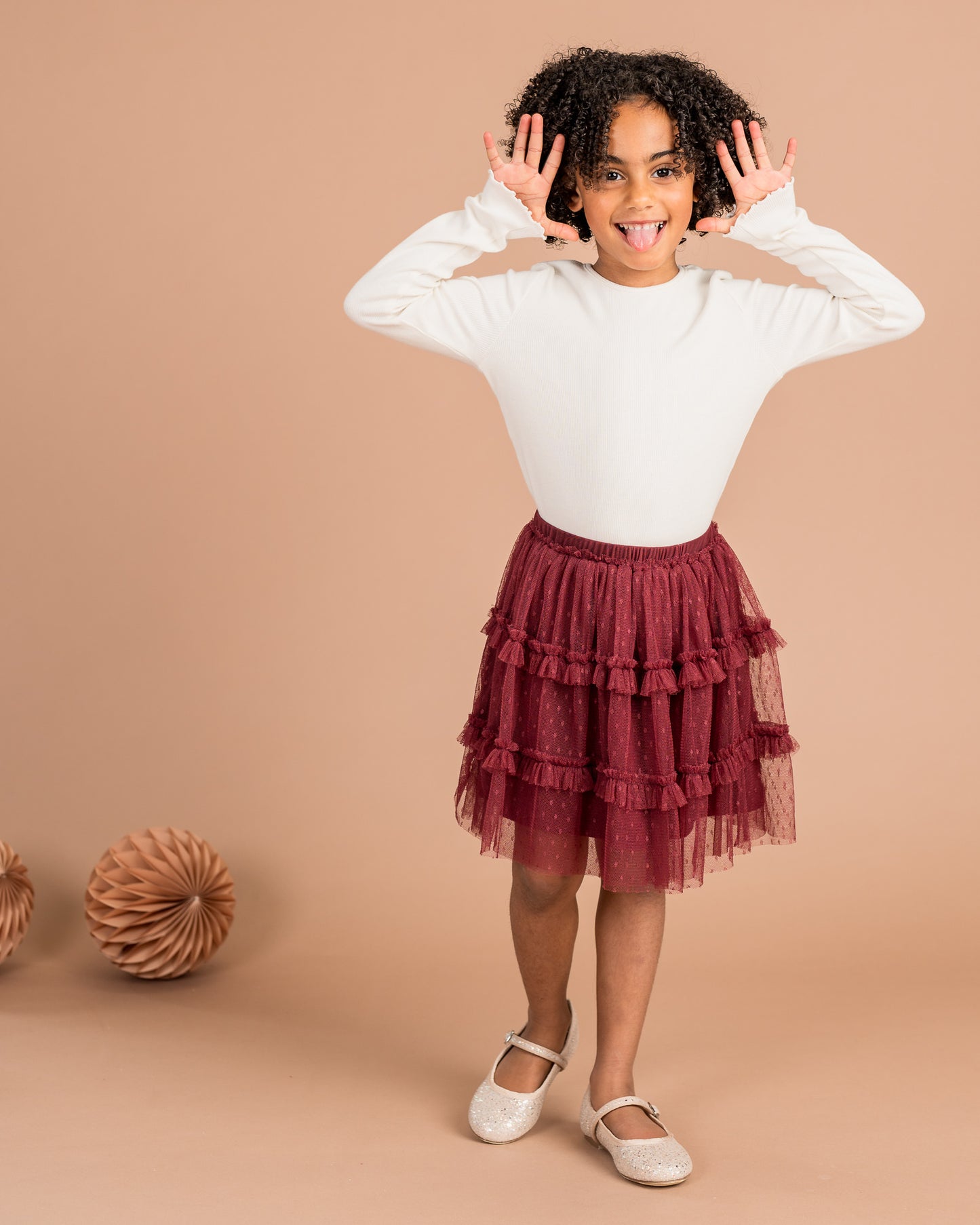 Poppy Ruffle Tutu Skirt