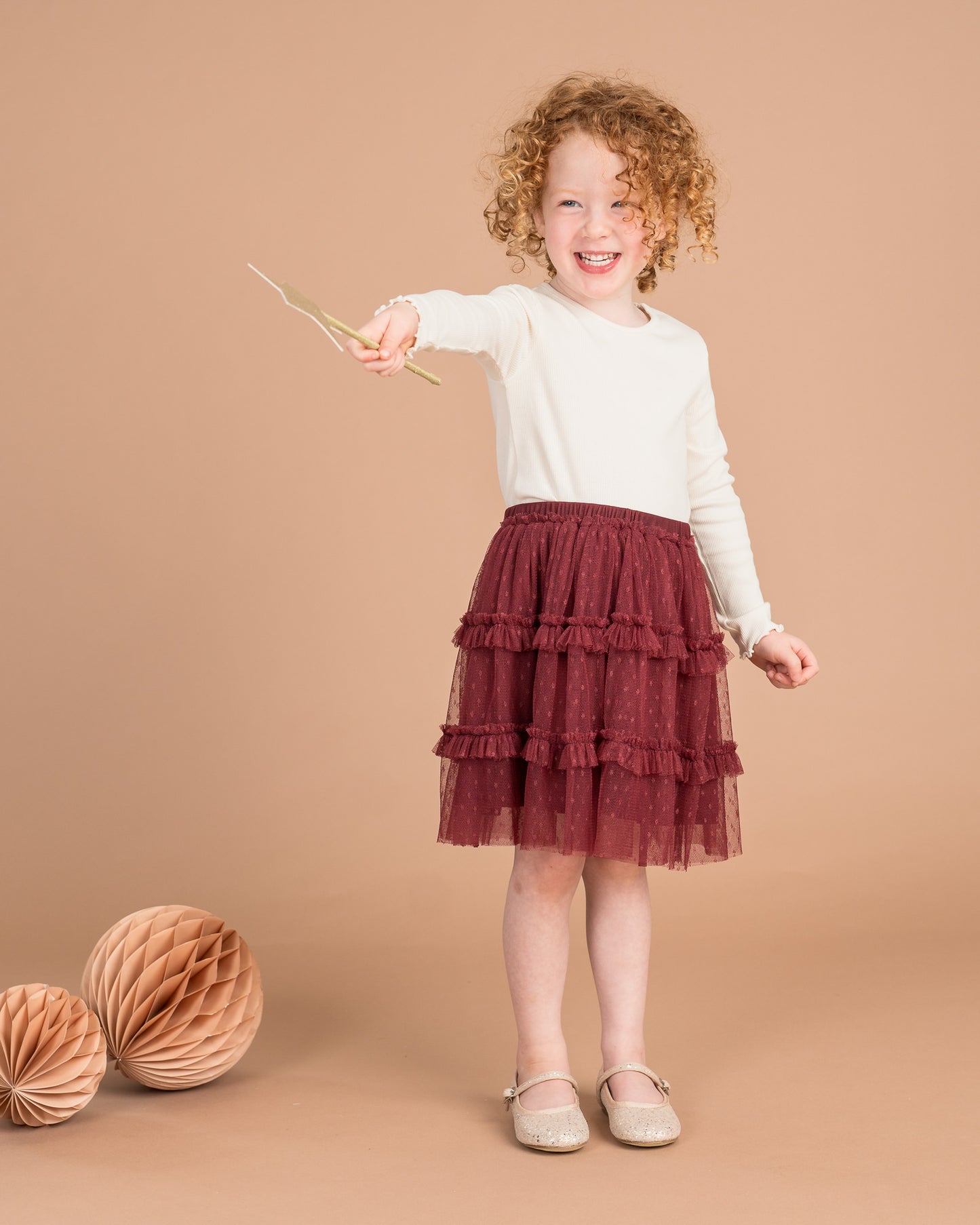 Poppy Ruffle Tutu Skirt