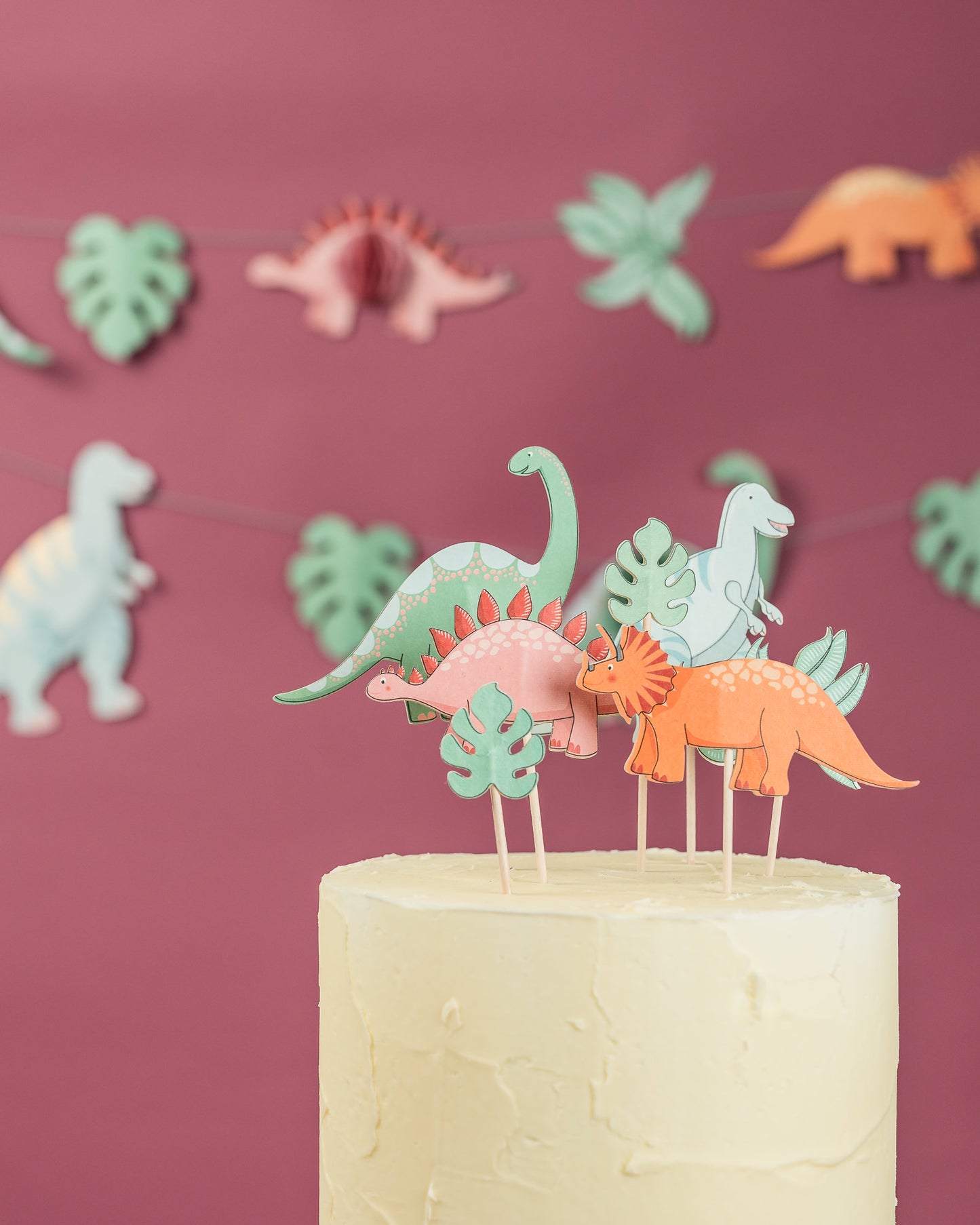 Dinosaur Cake Toppers