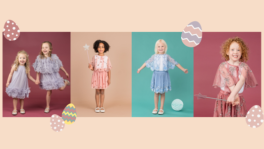 Children’s Easter outfits sorted: Timeless Easter party dressing with Pickle & Podge
