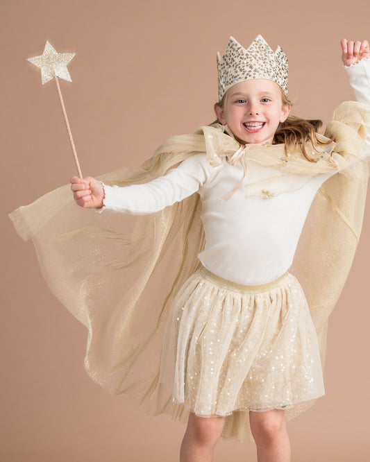Aurelia Frill Neck Cape