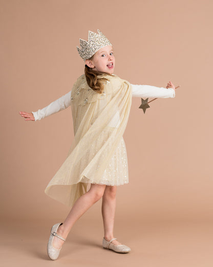 Aurelia Frill Neck Cape