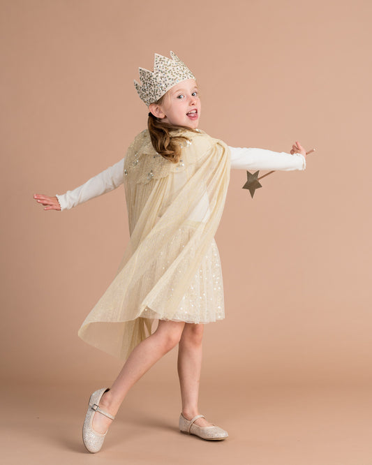 Aurelia Frill Neck Cape