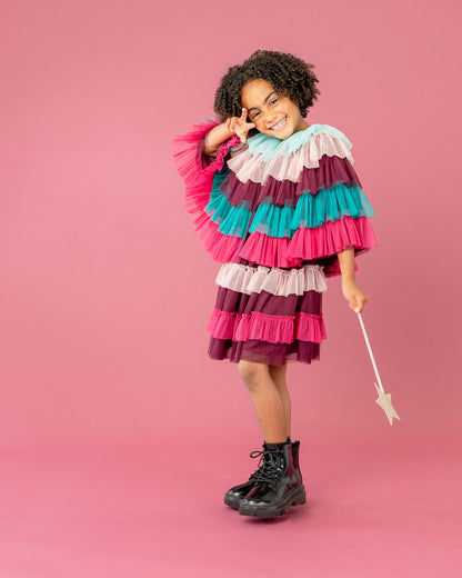 Ezra Ruffle Capelet