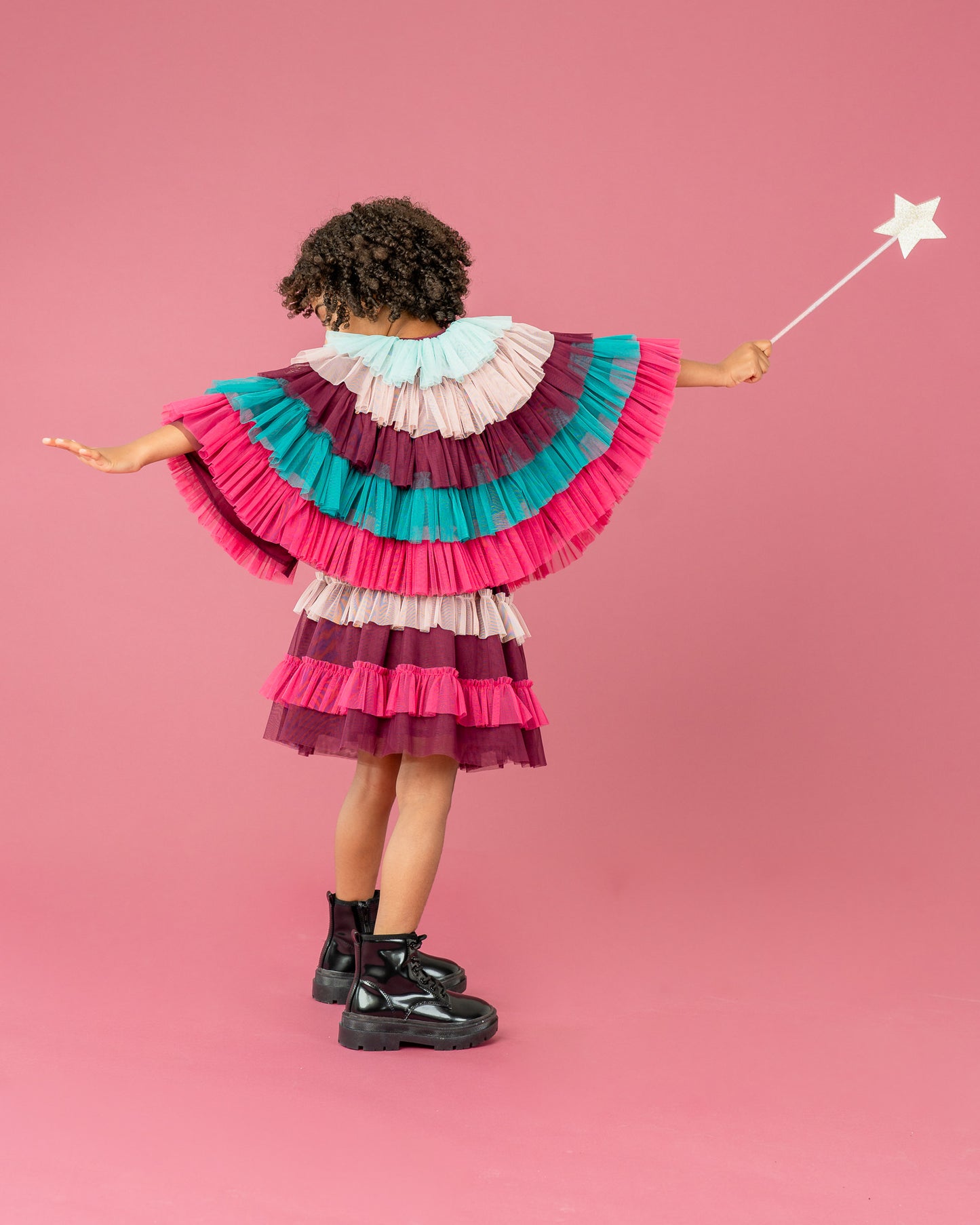 Ezra Ruffle Capelet