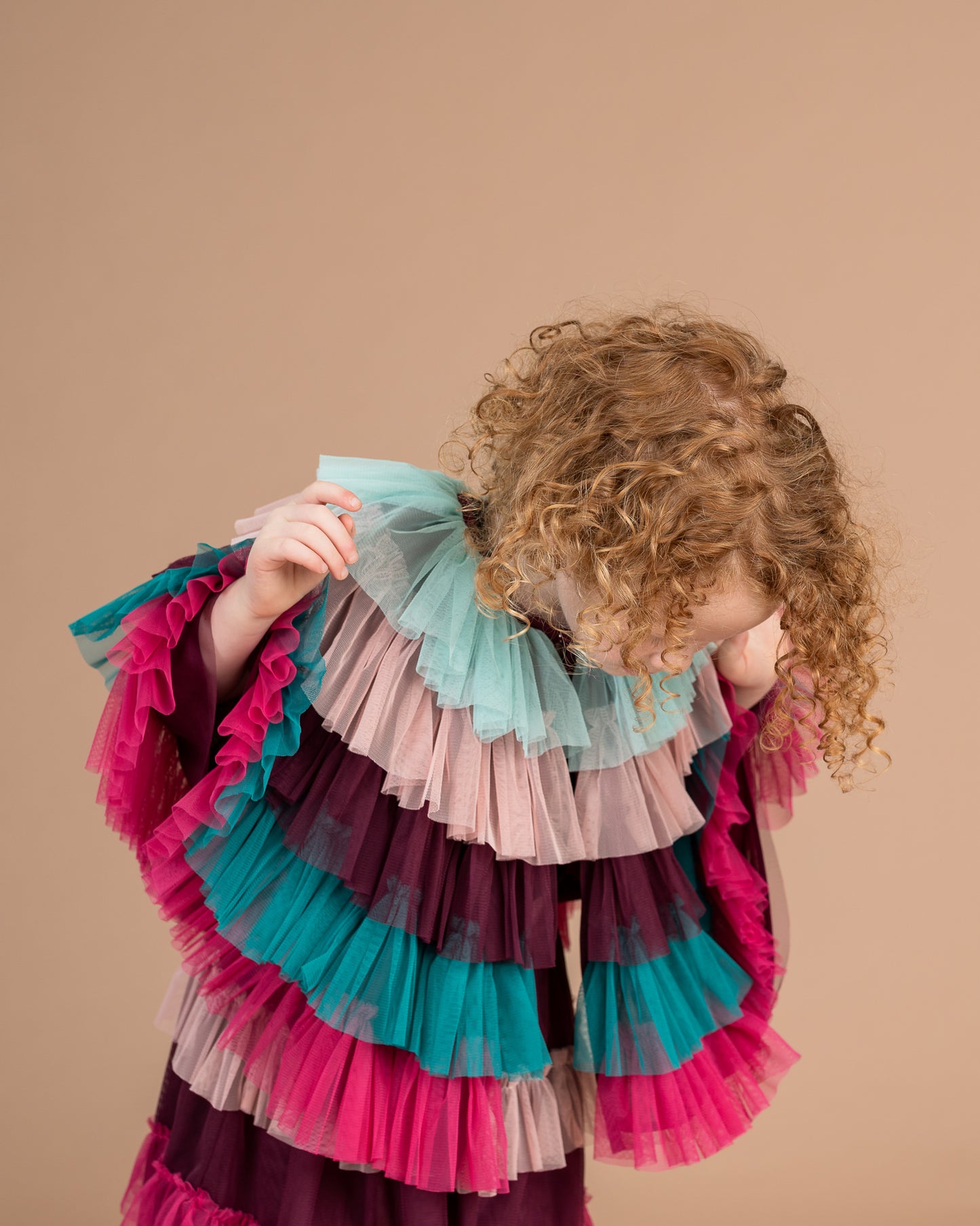 Ezra Ruffle Capelet