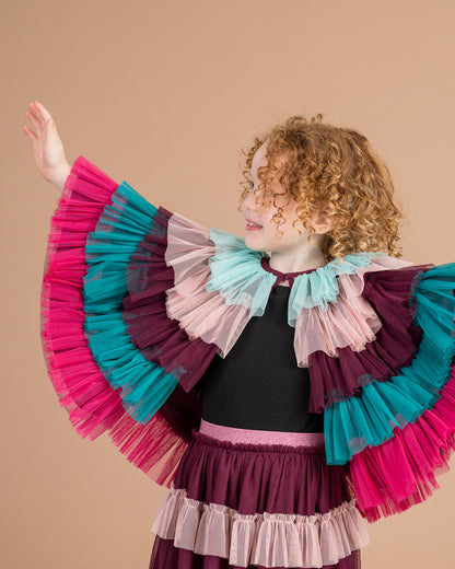 Ezra Ruffle Capelet