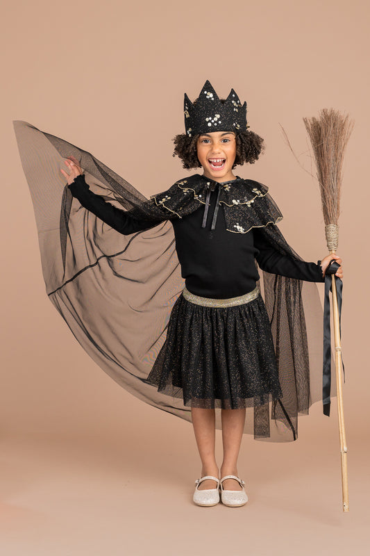 Luna Frill Neck Cape