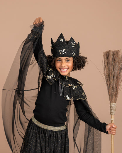 Luna Frill Neck Cape