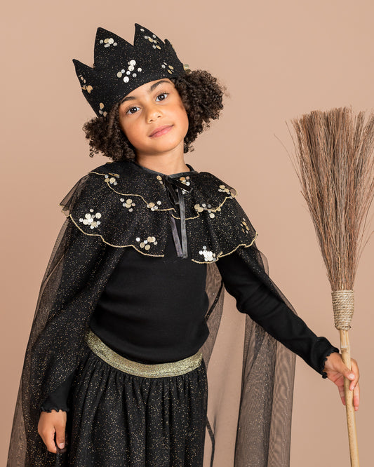 Luna Frill Neck Cape