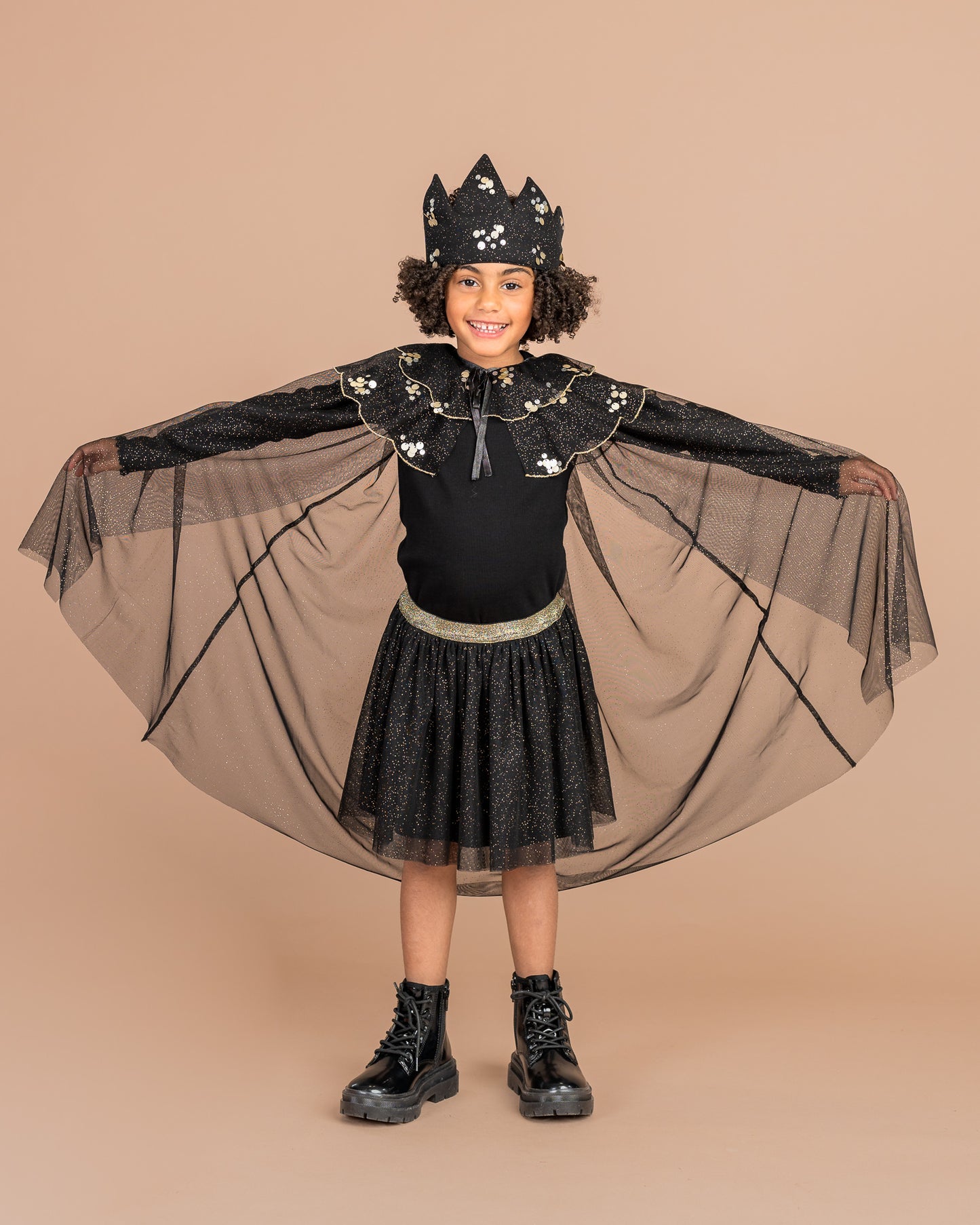 Luna Frill Neck Cape