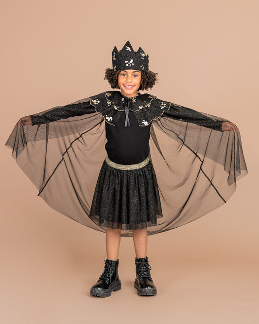 Luna Frill Neck Cape