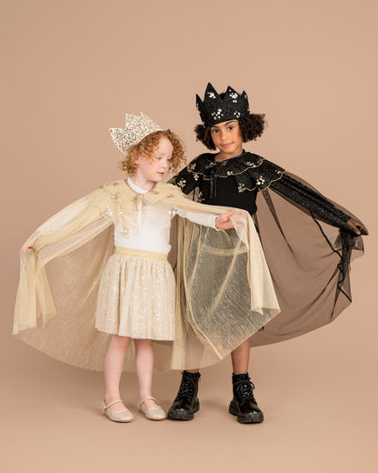 Luna Frill Neck Cape