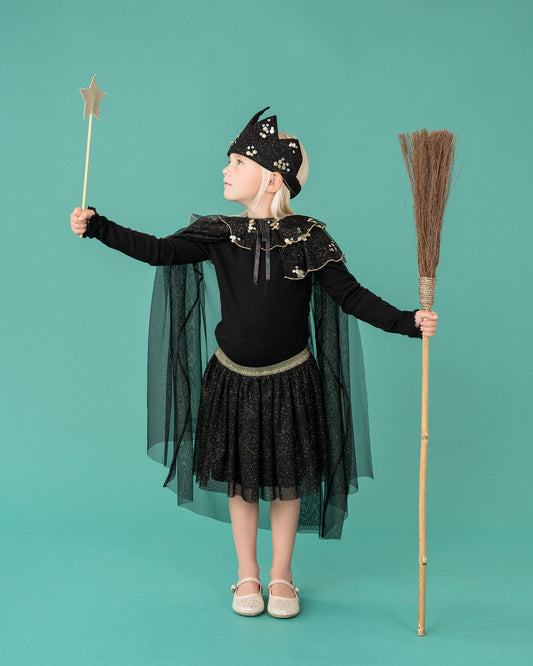 Luna Frill Neck Cape