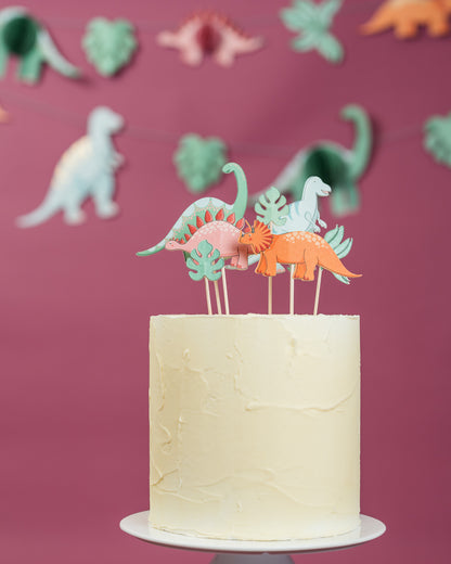 Dinosaur Cake Toppers