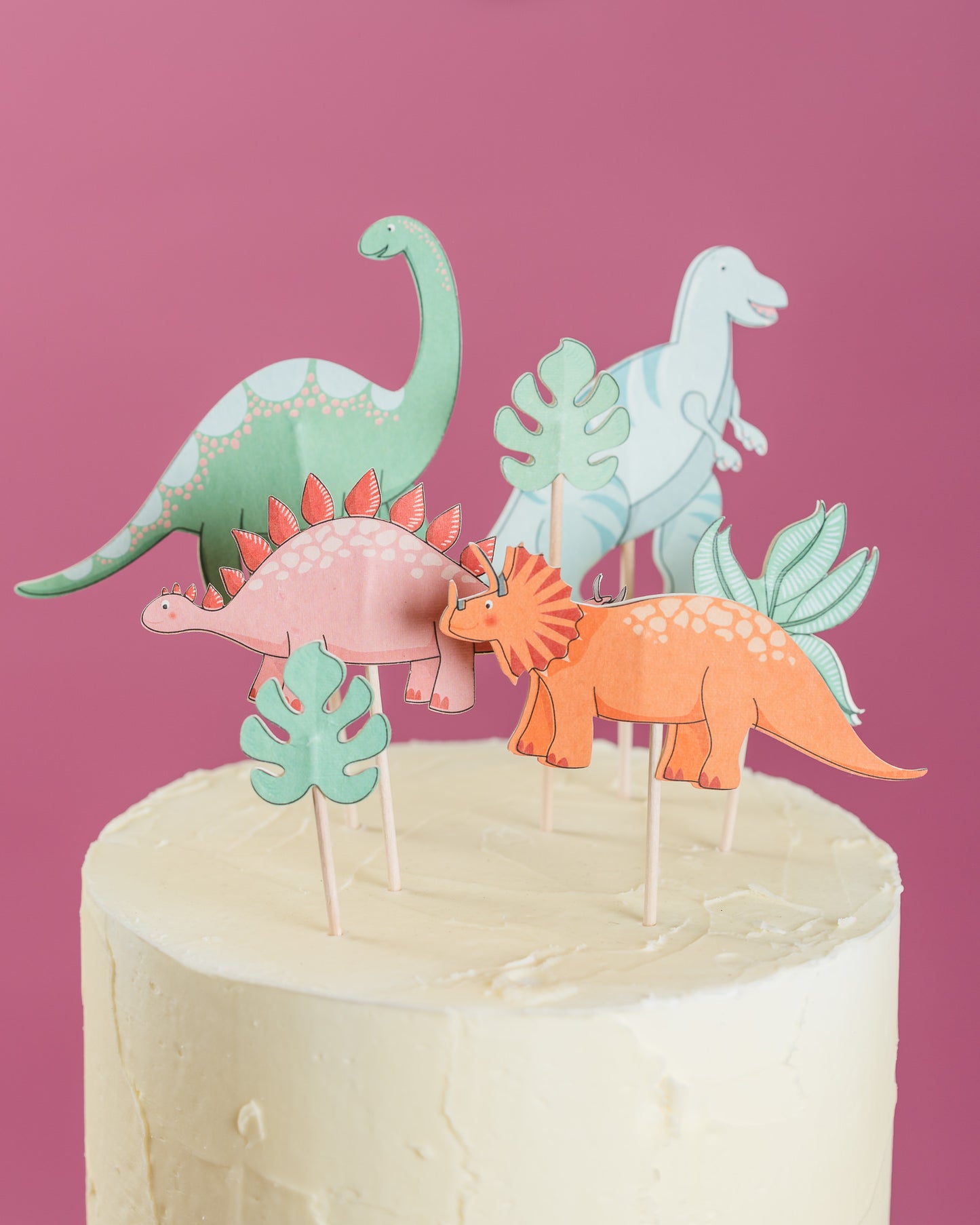 Dinosaur Cake Toppers